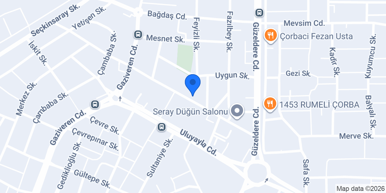 YILDIZ KREŞ GÜNDÜZ BAKIMEVİ konumu