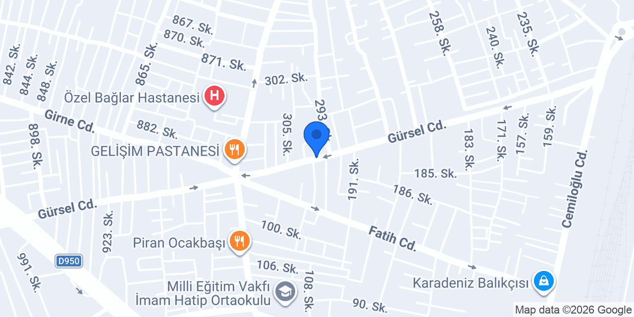 Detay Mobilya konumu