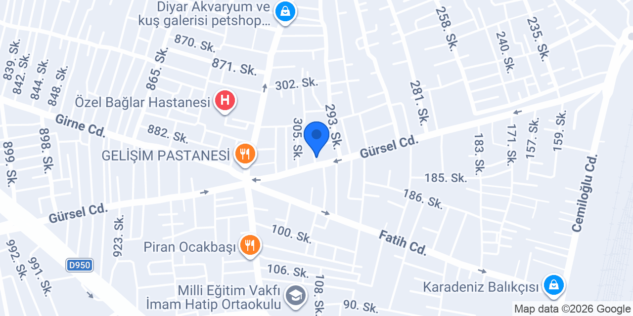 MİRAY MOBİLYA DİYARBAKIR konumu