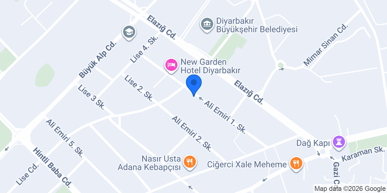 Avukat Muhammed Sacid ÇELİK konumu
