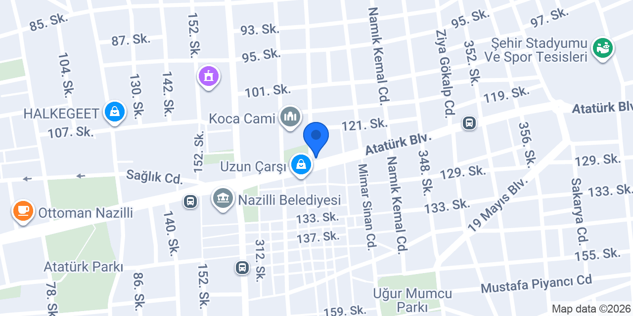 Başak Optik konumu