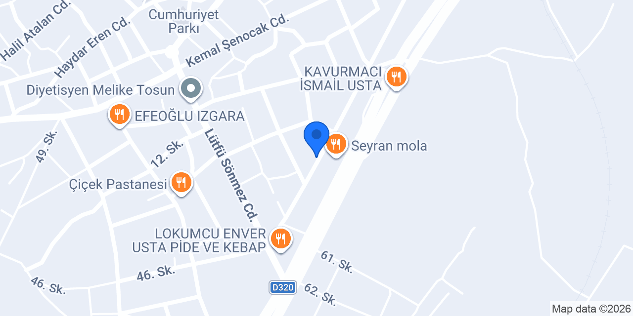 Eski Kasaba Çöp Şiş konumu