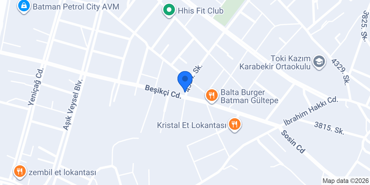 Batman stanpoli cafe konumu