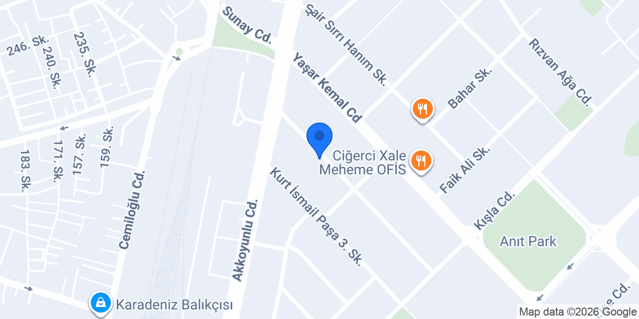 Çorbacı recep usta ofis konumu