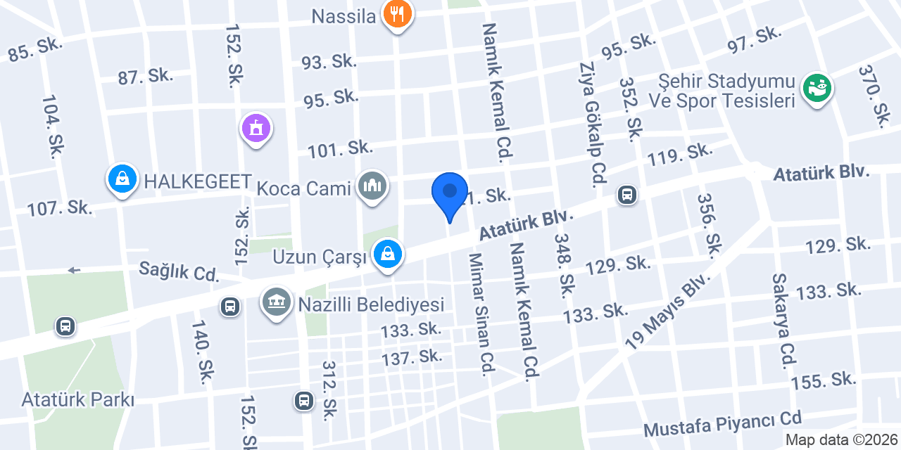 BUKET ŞEN BOUTİQUE konumu