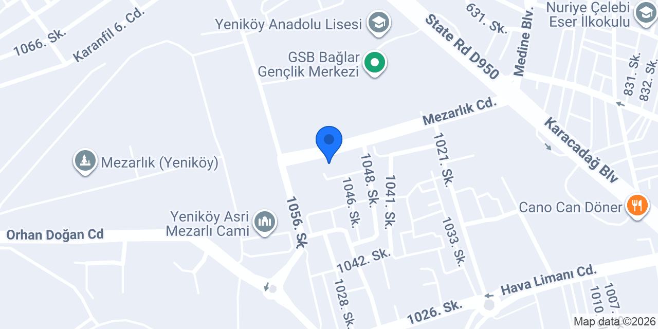 Murat Çelik Evye konumu
