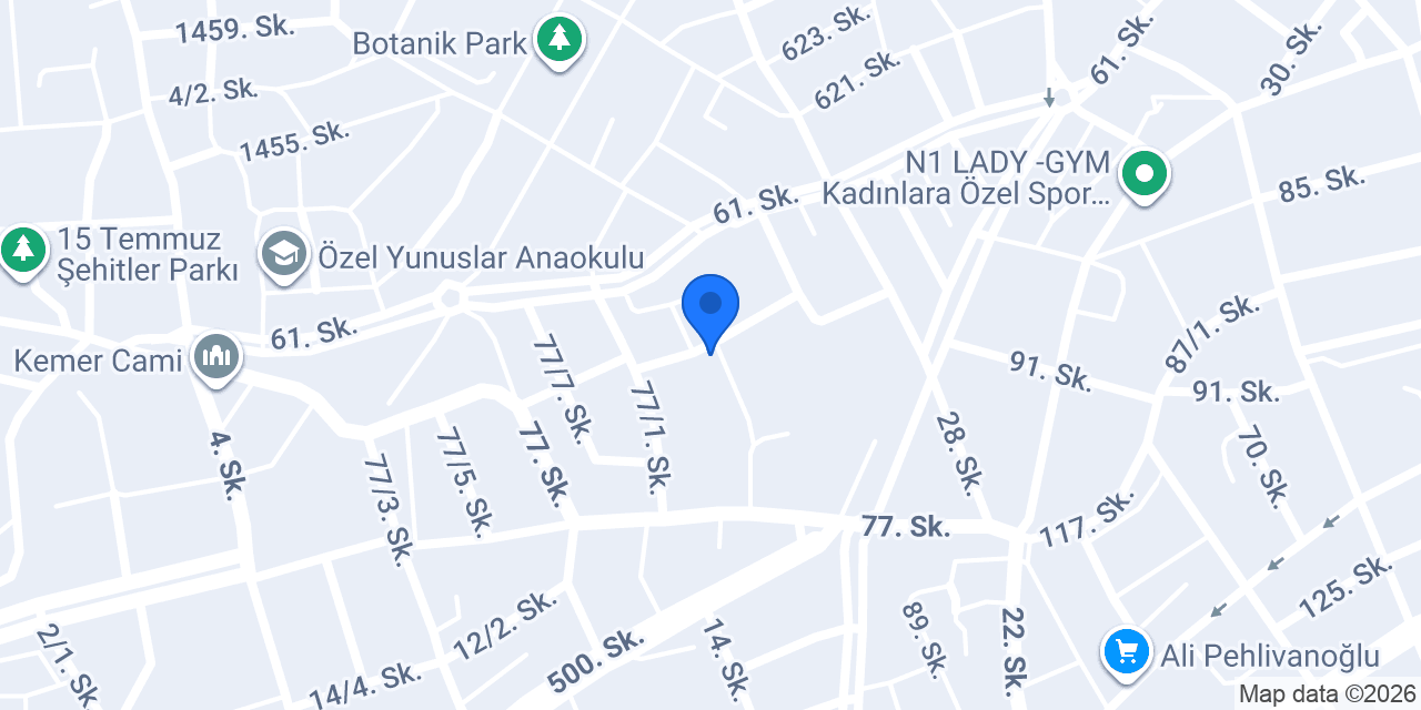 DÜŞLER BAHÇESİ KREŞ GÜNDÜZ BAKIMEVİ konumu