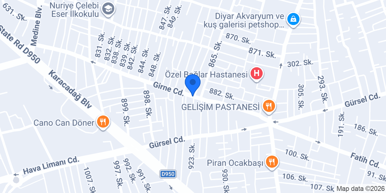 Bereket Evkur konumu