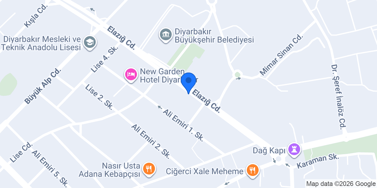 Ferzin Çiçekçilik konumu