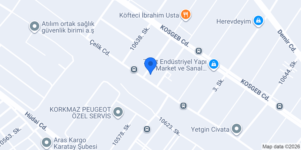 Has Saray Lokantası konumu