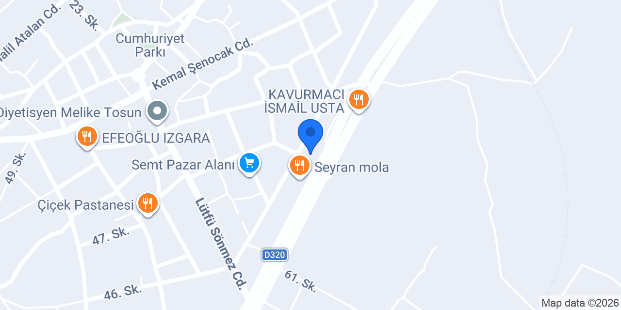 Celil Usta'nın Yeri konumu