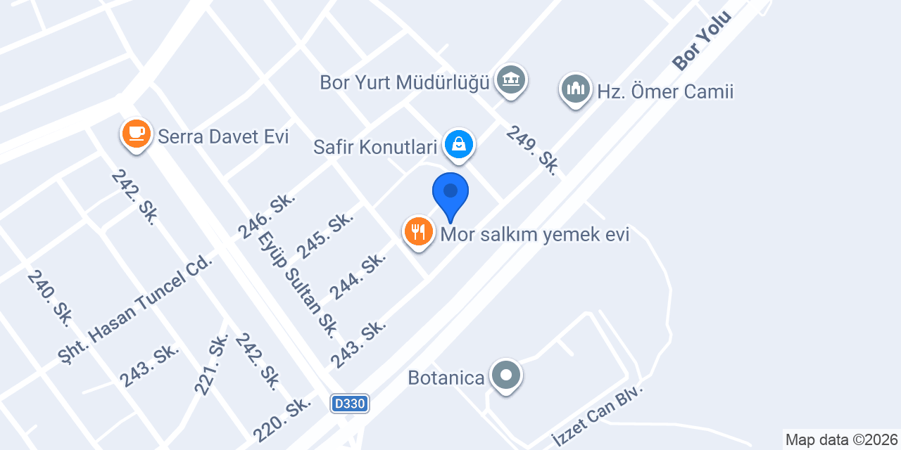 AHK MOBİLYA CONSEPT konumu