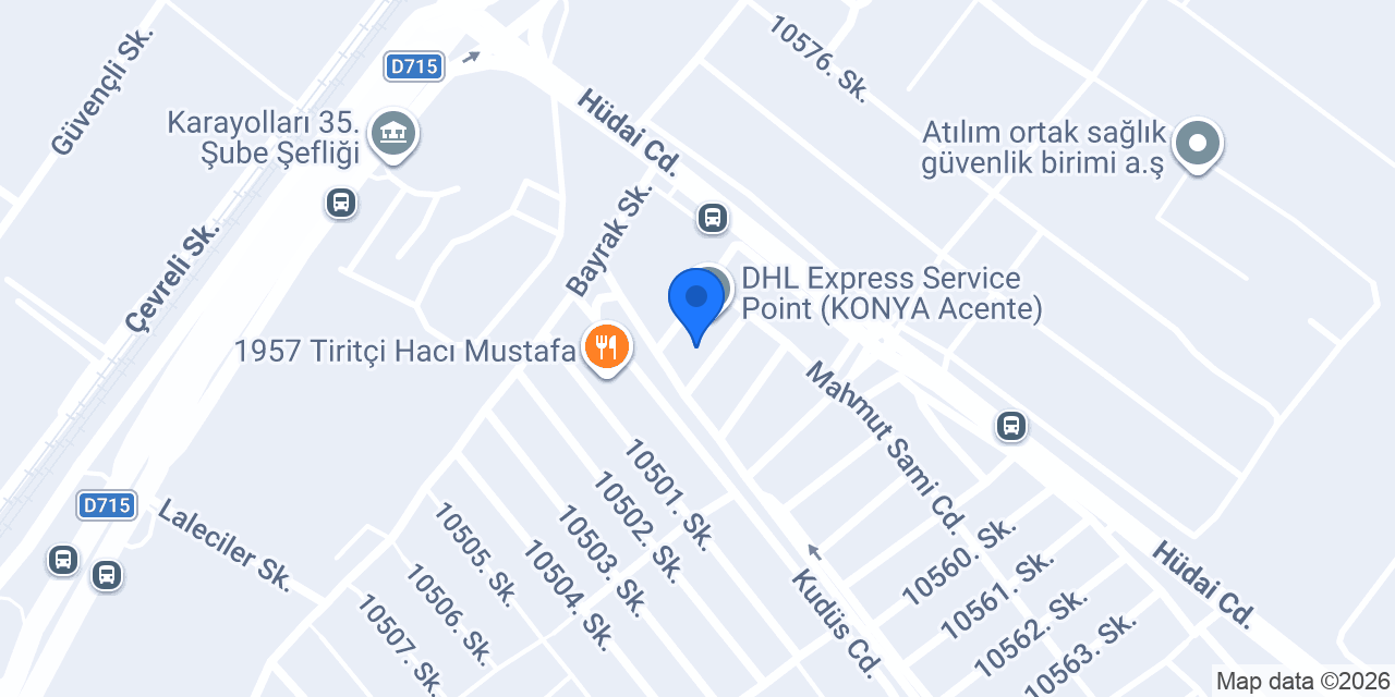 Sağlık Ecza Deposu konumu