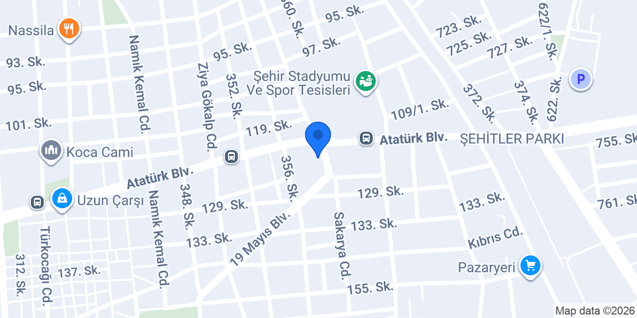 BAYKARA VETERİNER KLİNİĞİ konumu