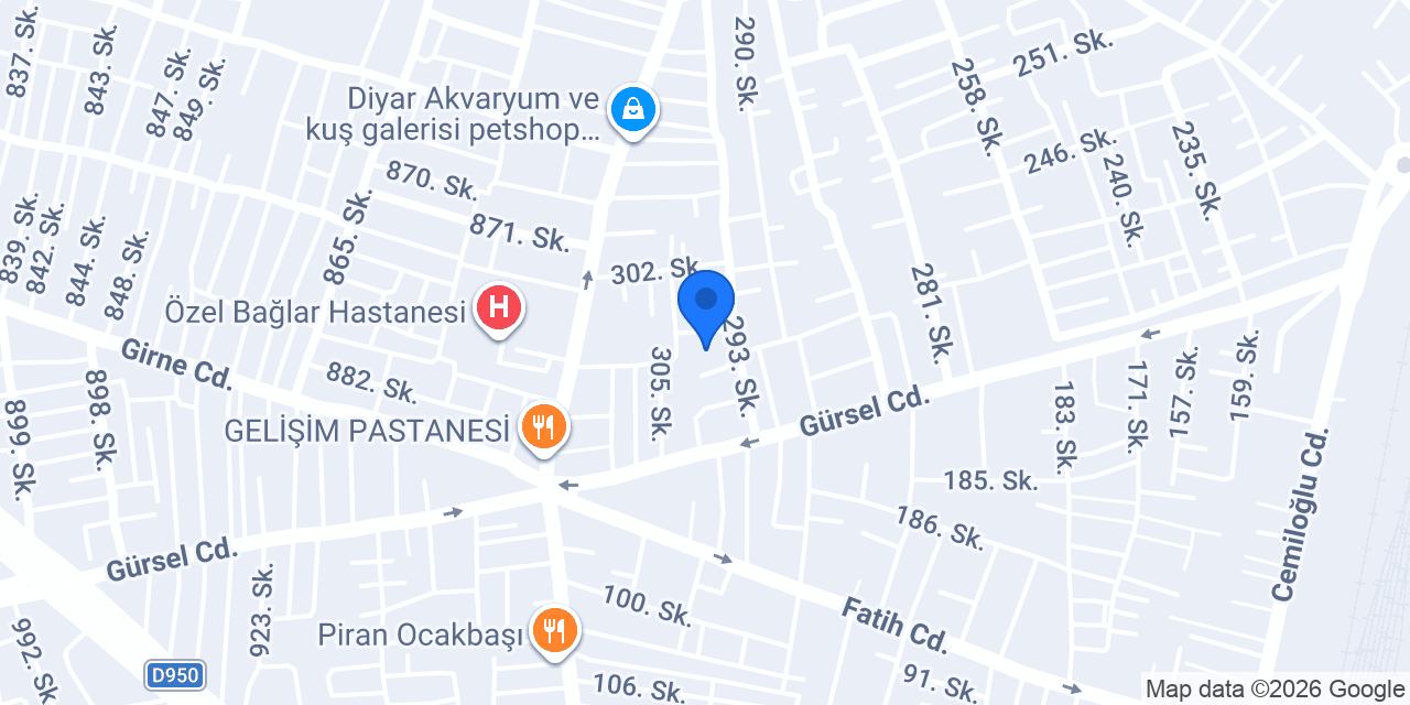 Atatürk Ortaokulu konumu