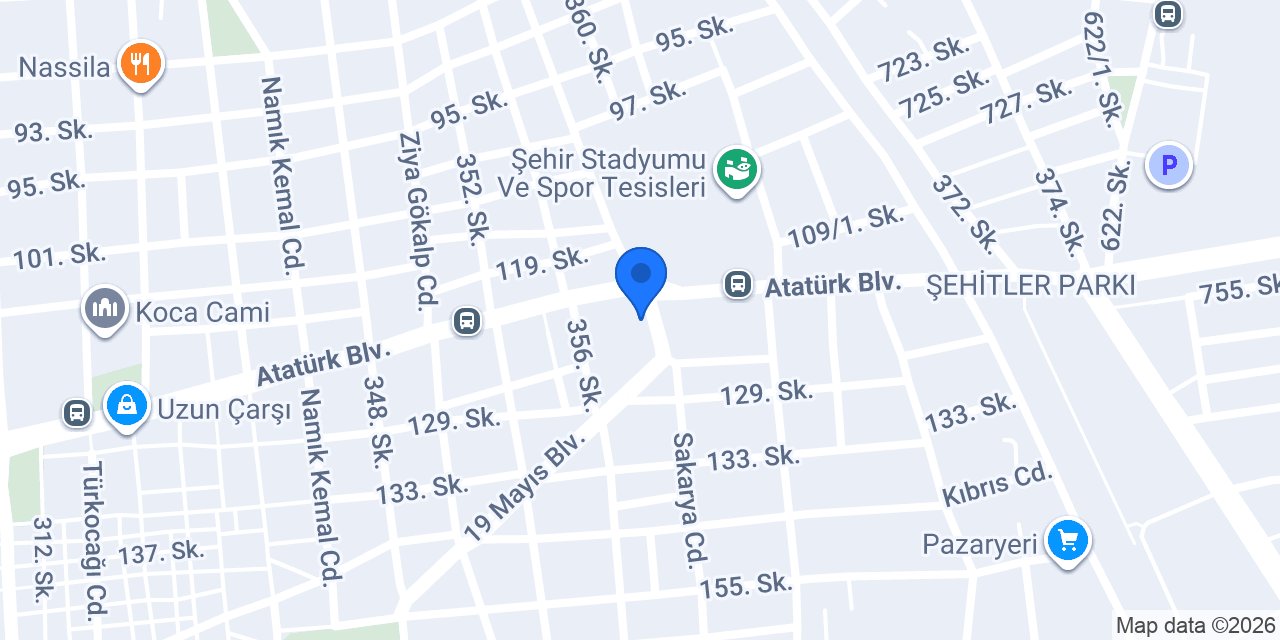 NAZİLLİ BUDERUS-Duru Doğalgaz konumu