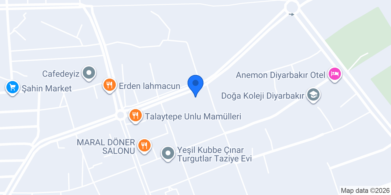 Nur Mobilya ve Cam konumu