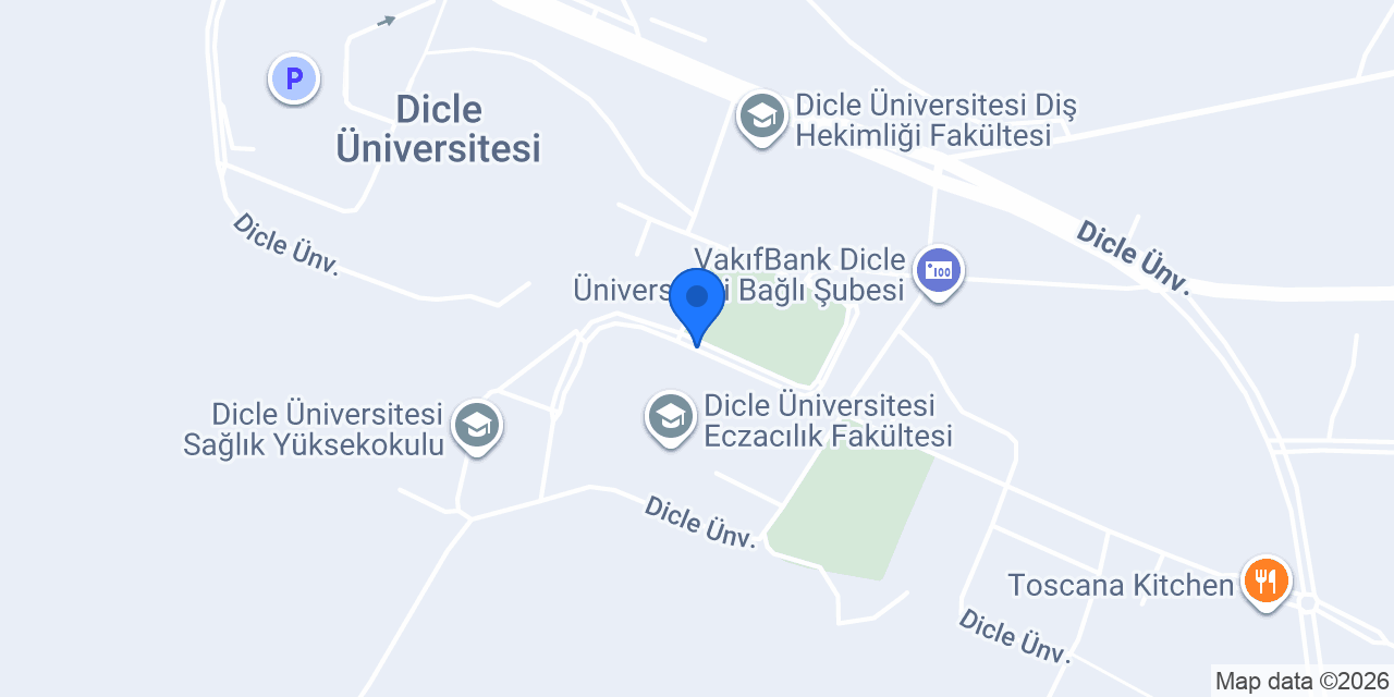 Fen Fakültesi konumu