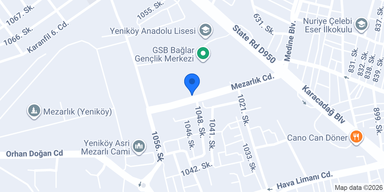 Eczacılar imam hatip orta okulu konumu
