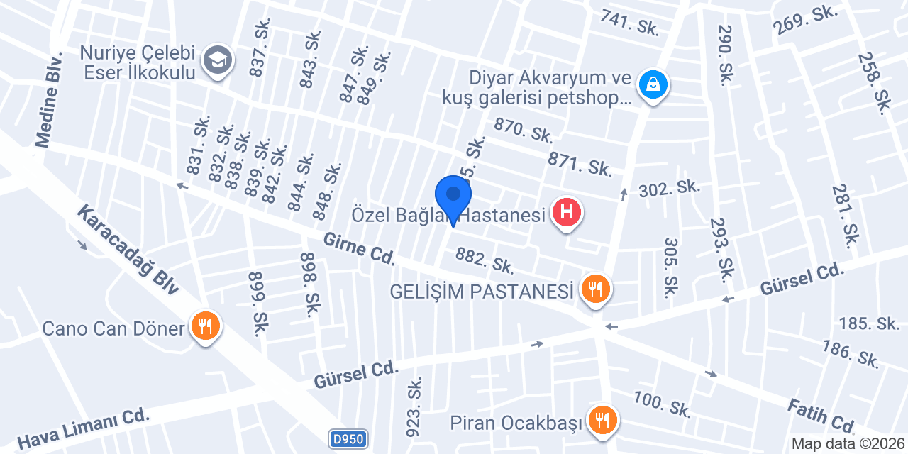 Diyarbakır emlak konumu