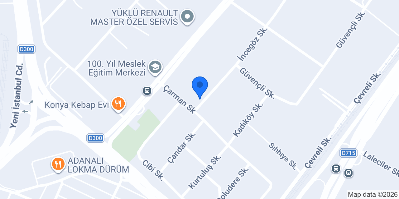 Konya Strafor konumu