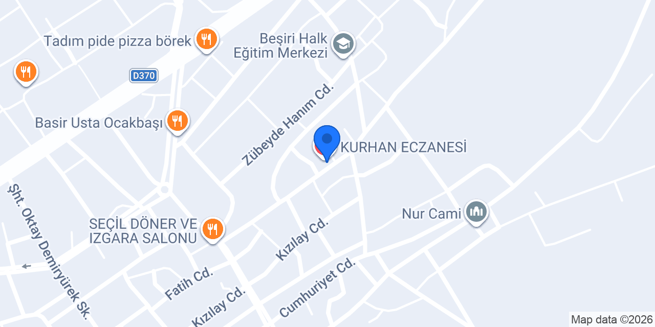 Arzuman Eczanesi konumu