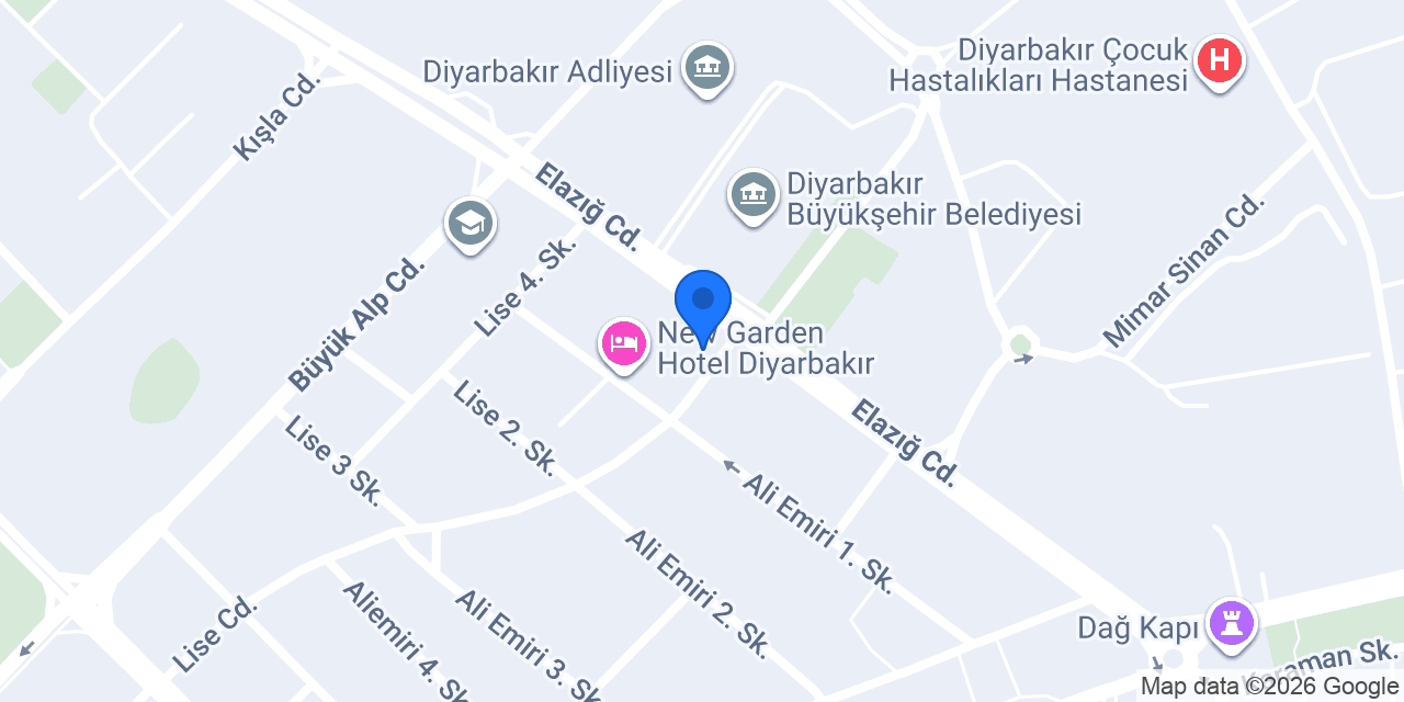 ERD Hukuk Bürosu konumu