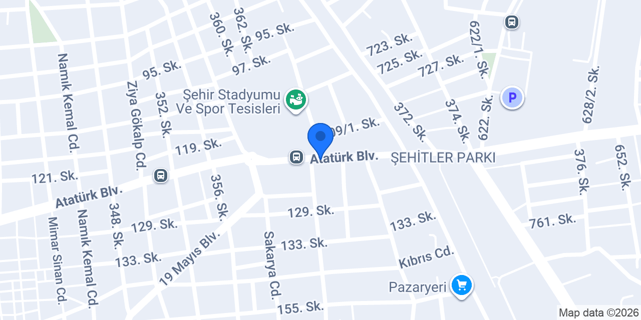 Uzman Doktor Şükrü Yenice konumu