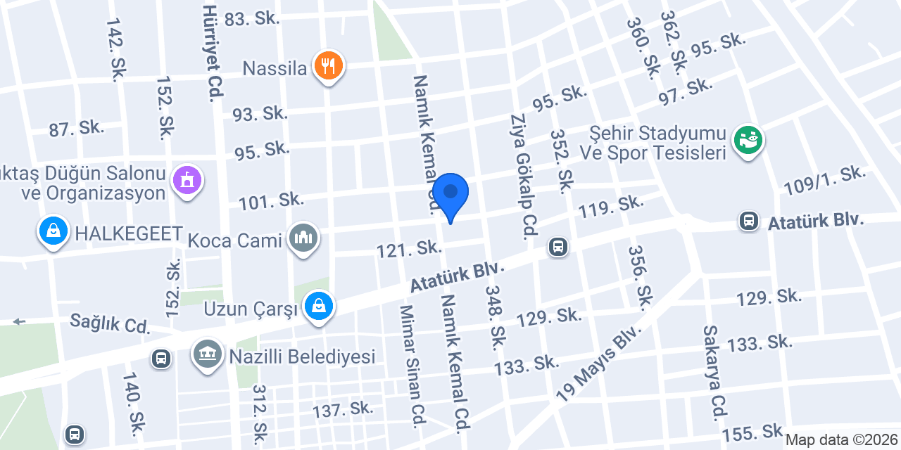 Güneş Hair Saloon konumu