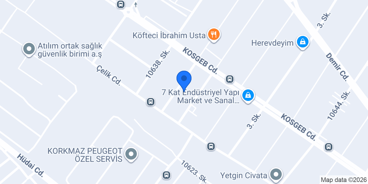 KONYA HALI YIKAMA konumu