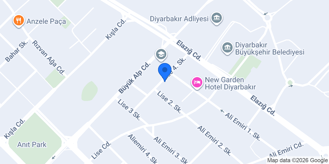 Diyarbakır Barosu konumu