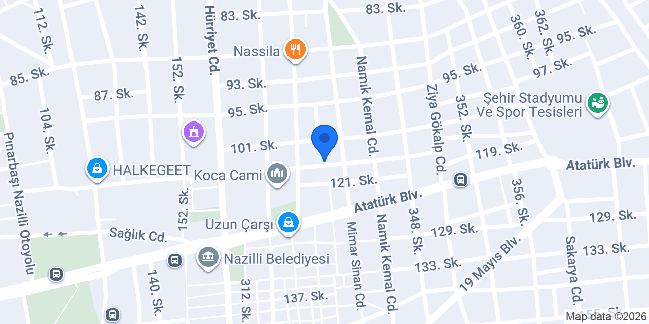 YILMAZ sıhhi tesisat konumu