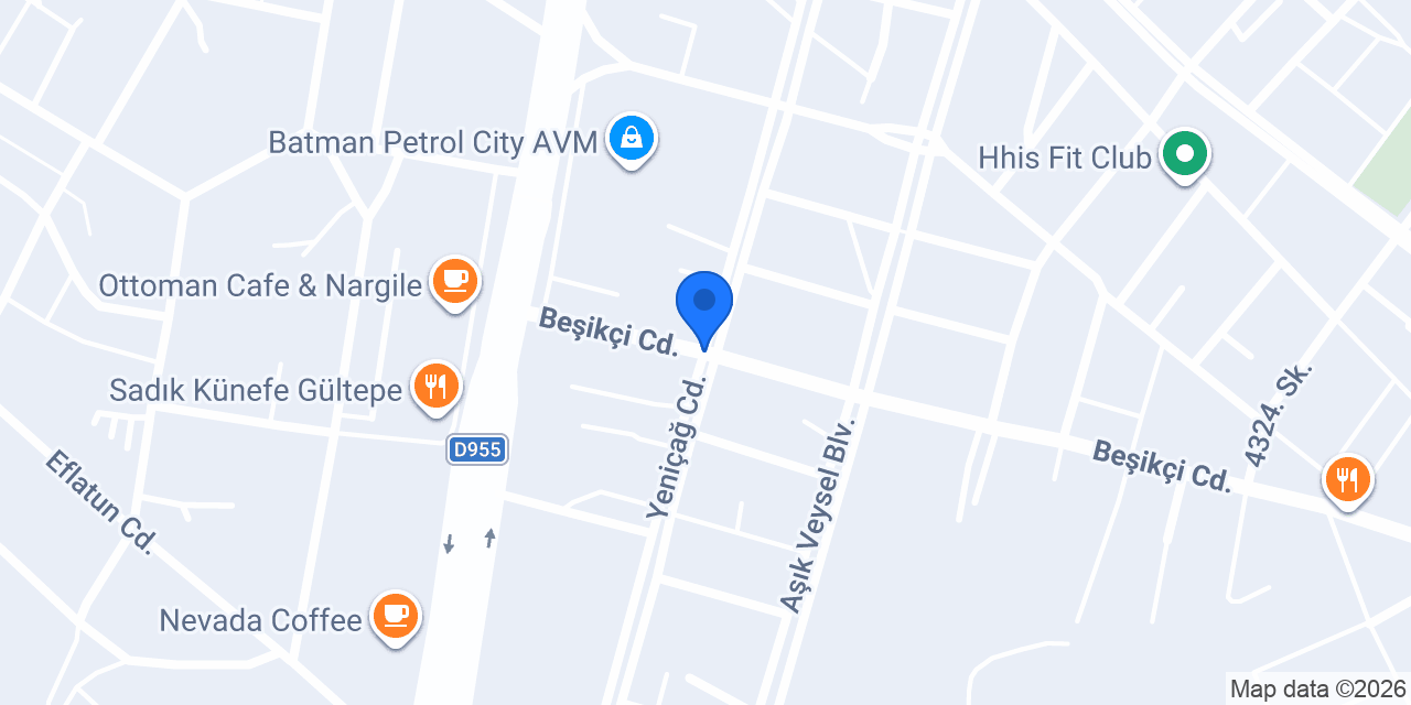 Deko Hane Mobilya Tasarım Batman konumu