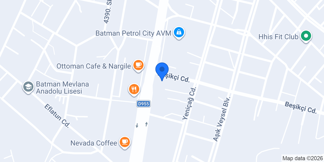 Coffy Batman Gültepe konumu