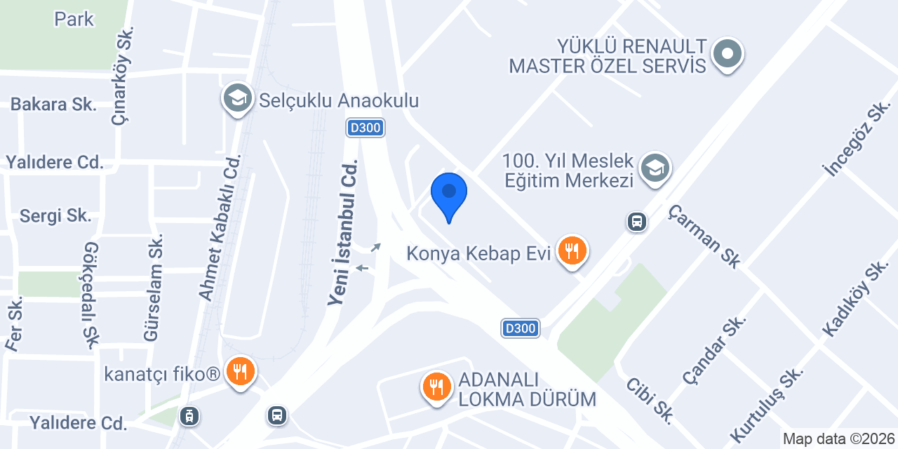 Big Fish Konya konumu