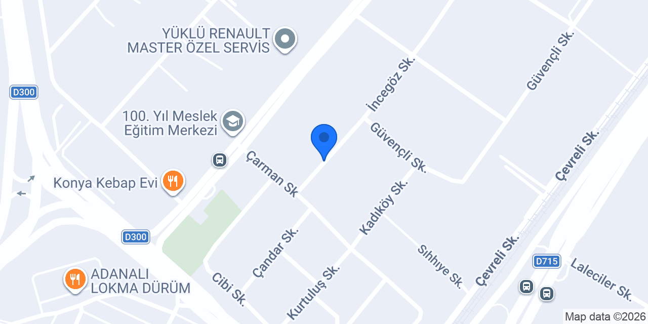 KONYAT GRUP & BENNLODİ konumu