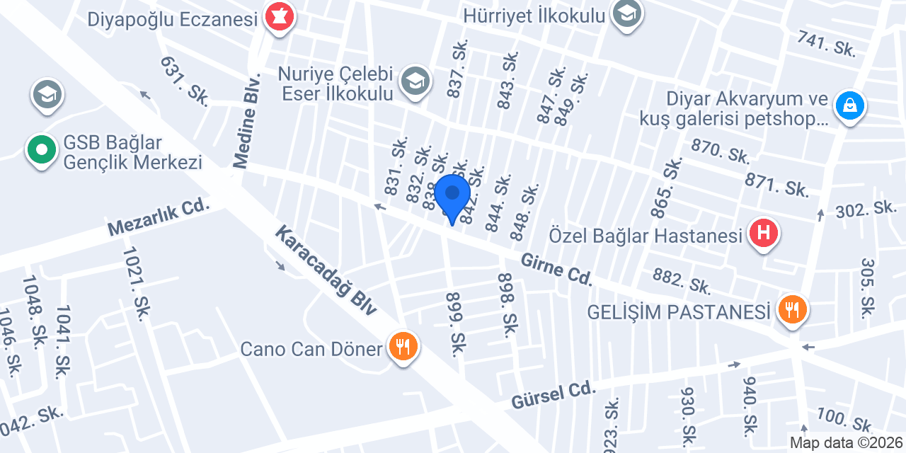ŞENER ELEKTRİK konumu