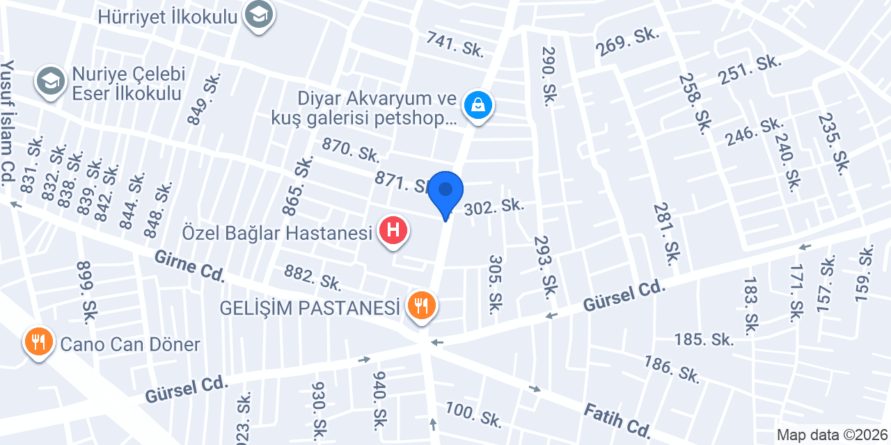 İbni Sina Eczanesi konumu