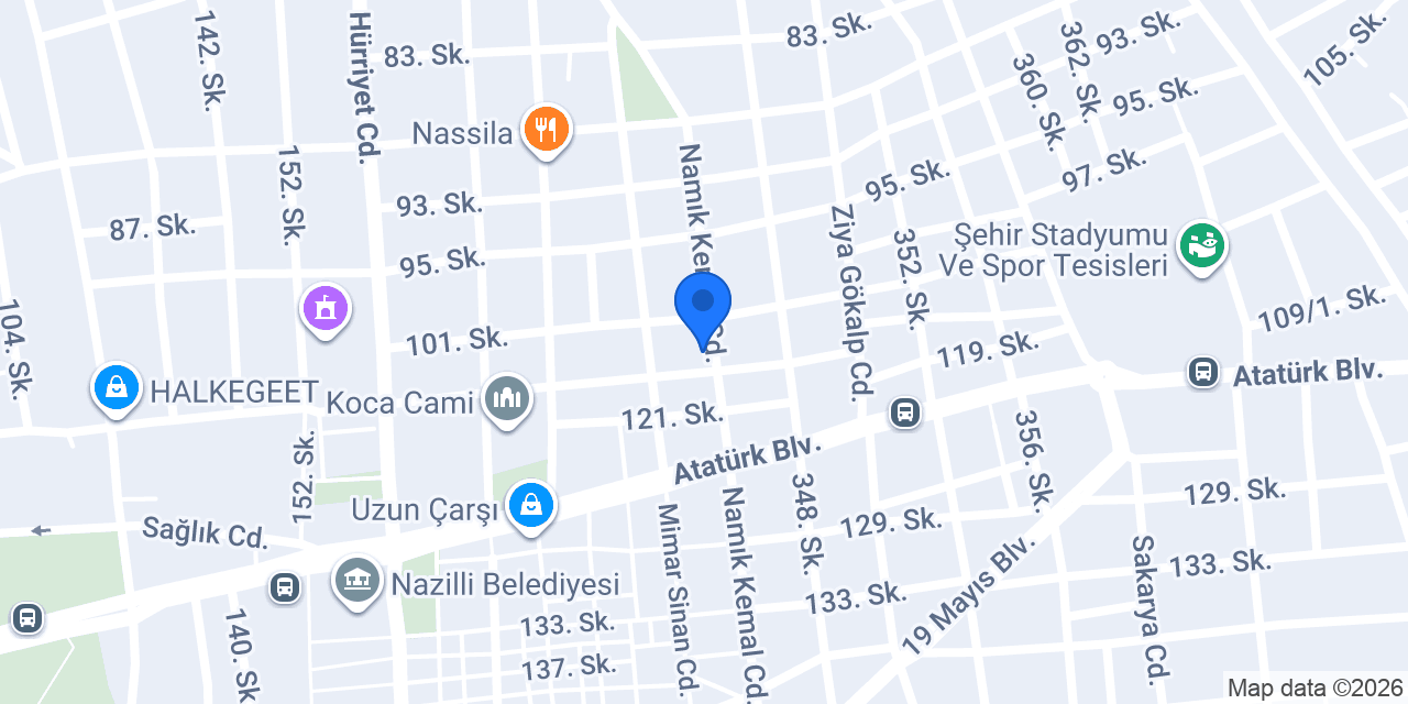 EMİN YAPI EMLAK konumu