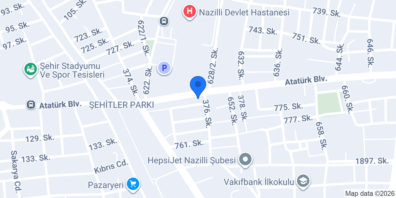 Diş Hekimi Nurullah Karabacak konumu