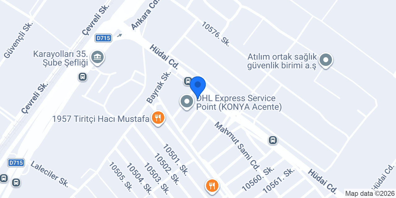 Karaduman Etli Ekmek konumu