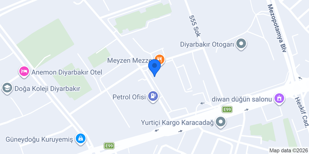 MAZLUM DOĞAN ECZANESİ konumu