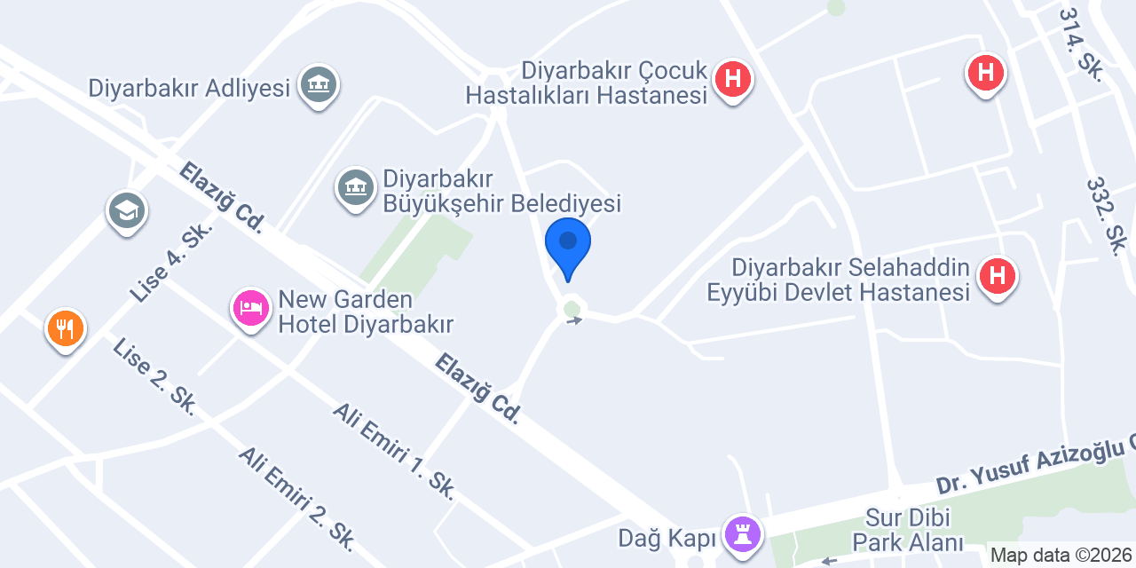 DAĞKAPI TİLLO ECZANESİ konumu