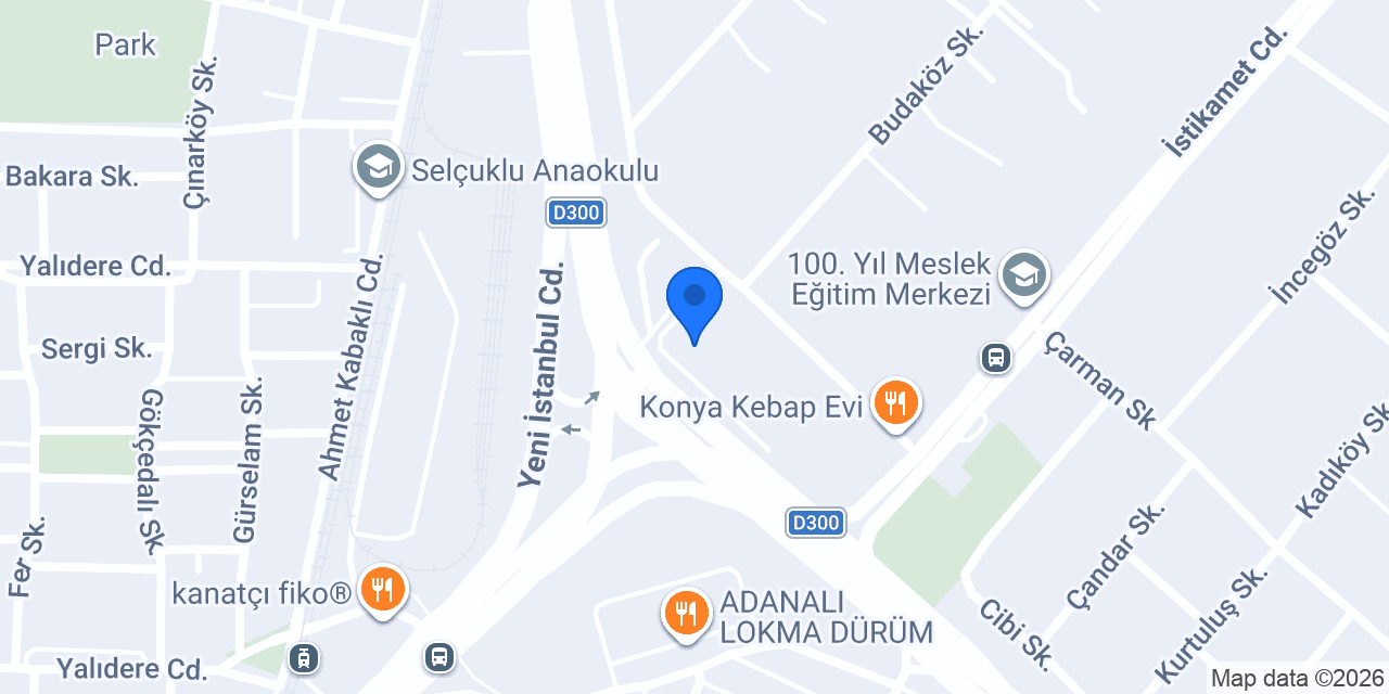 Big Chefs - Konya Şubesi konumu