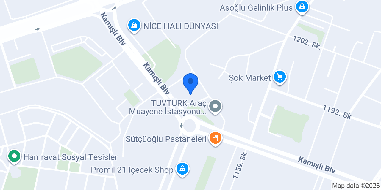 ÖREK OTOMOTİV konumu