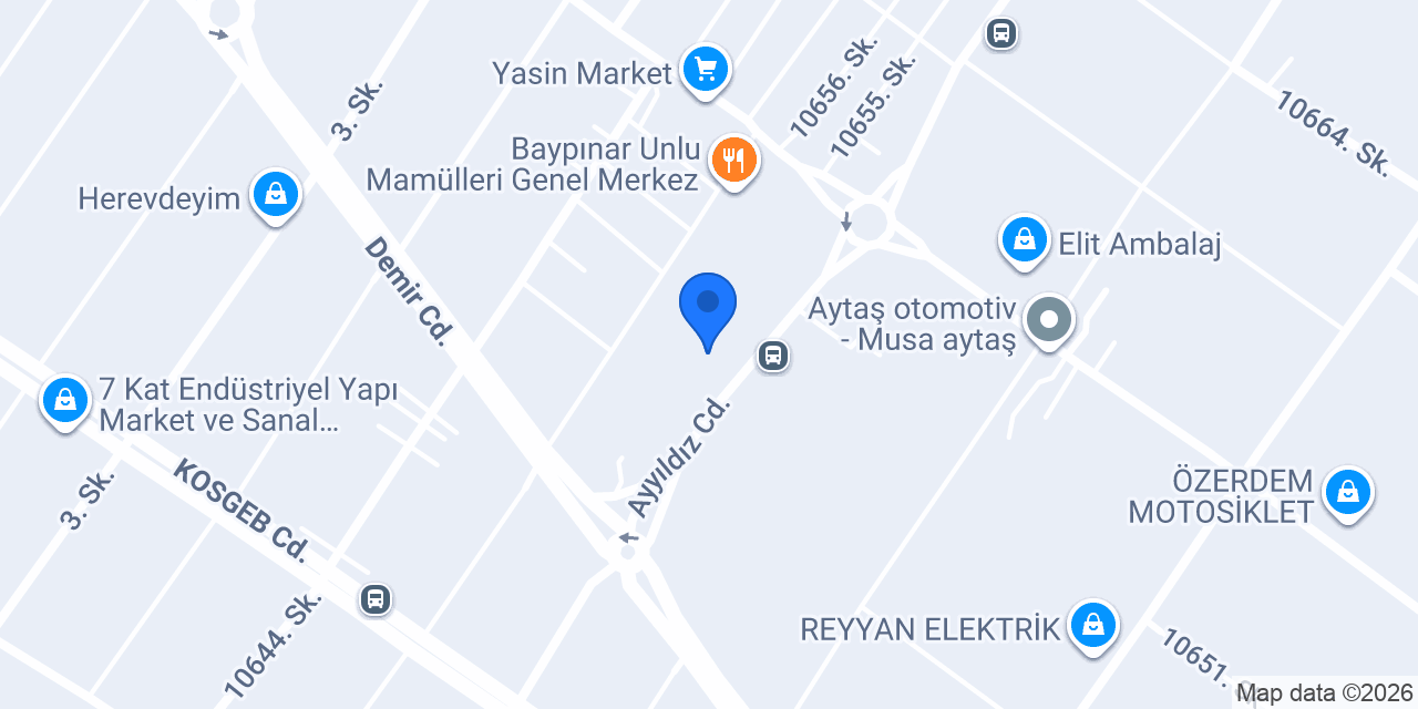 SEÇGİN TABELA VE REKLAM konumu
