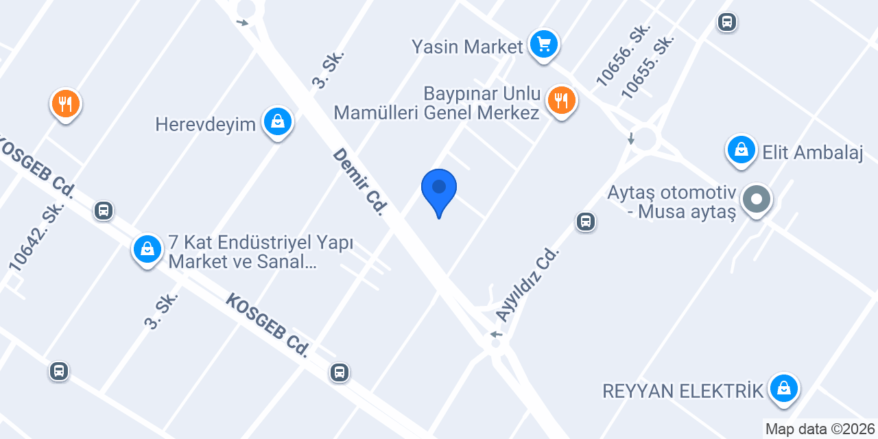 Feyap Mekanik Ltd. Şti. konumu