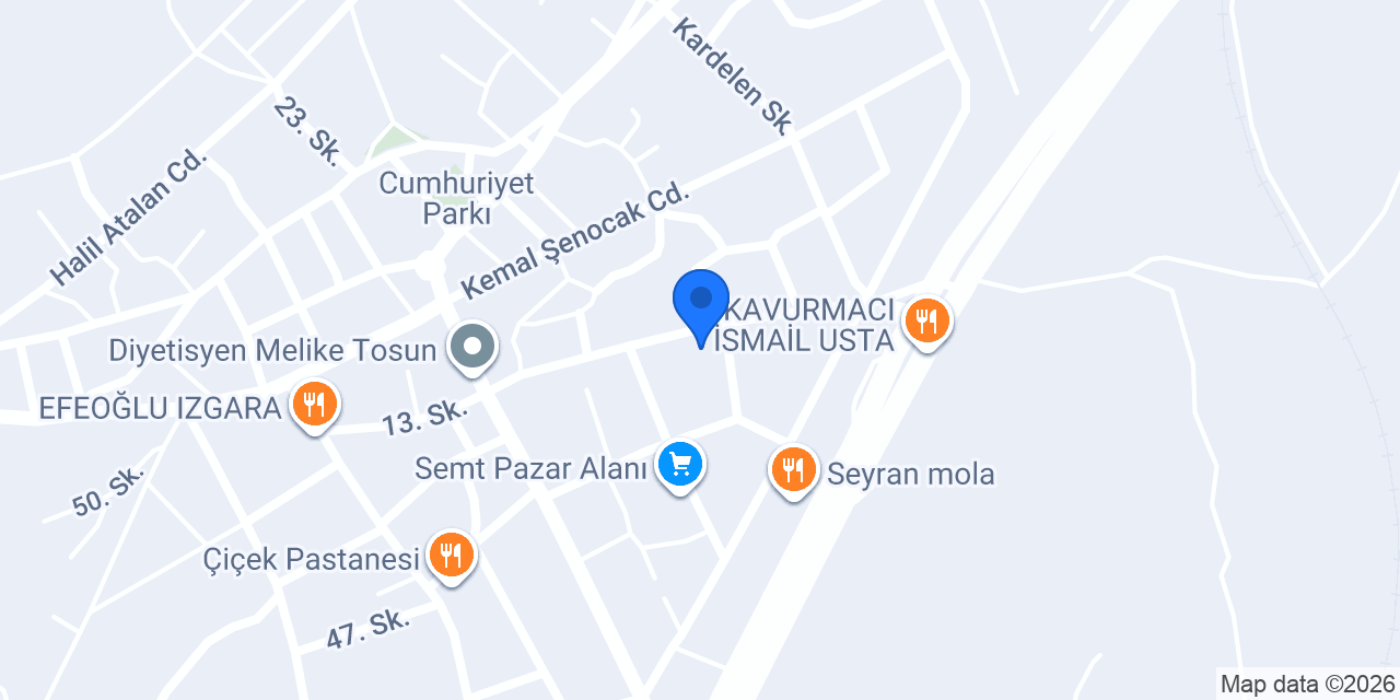 USTAOĞLU APART OTEL konumu