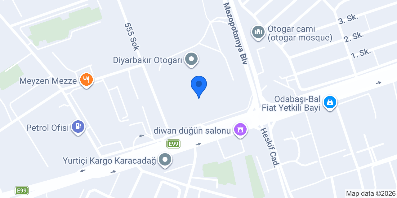 Diyarbakır Barış Seyahat konumu