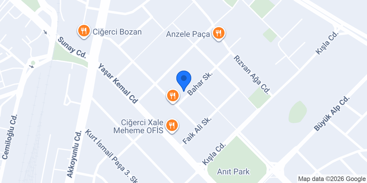 Birebir Kişisel Eğitim Kursu (ofis) konumu